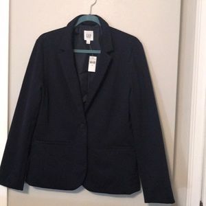 GAP Navy Blue Knit Blazer